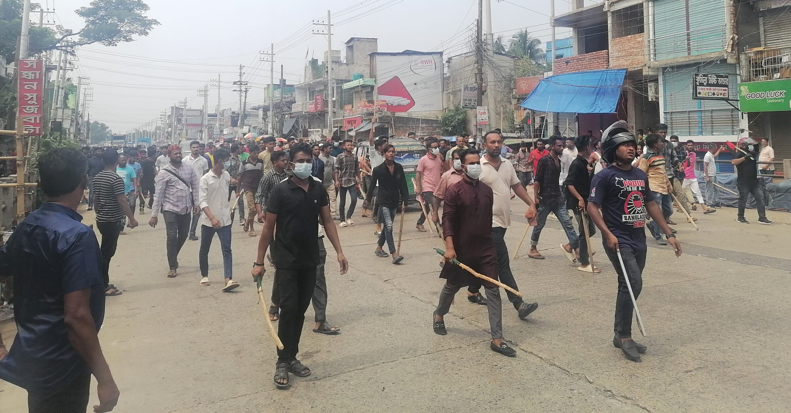 চৌদ্দগ্রামে আ’লীগের দু’পক্ষের সংঘর্ষে আহত ২৫